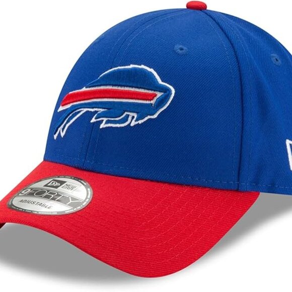 New Era Buffalo Bills 9Forty The League 2 Tone Adjustable Strap Hat Cap NEW - Picture 2 of 7